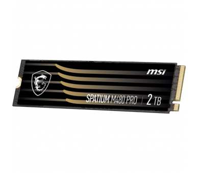 SSD MSI SPATIUM M480 PRO 2TB PCIE4 NVME M2