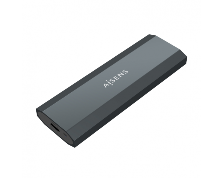 AISENS CAJA EXTERNA M2 NGFF ASM2 018GR SATA NVME A USB31 GEN2 GRIS