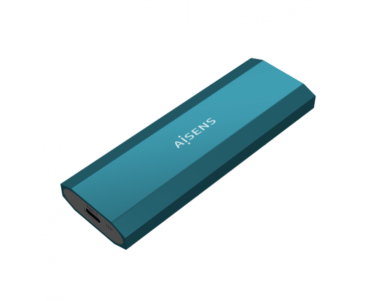 AISENS CAJA EXTERNA M2 NGFF ASM2 019BLU SATA NVME A USB31 GEN2 AZUL