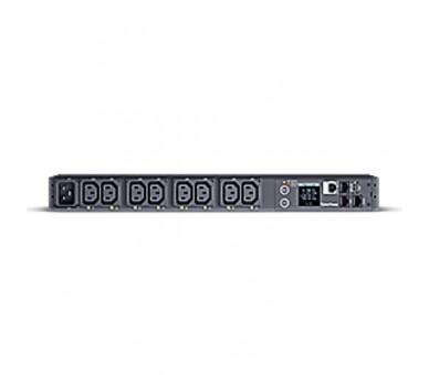 pCyberPower PDU41005 proporciona la salida de una unidad UPS generador o energia electrica a multiples dispositivos conectados 