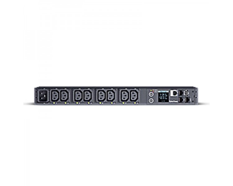 pCyberPower PDU41005 proporciona la salida de una unidad UPS generador o energia electrica a multiples dispositivos conectados 