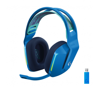 HEADSET LOGITECH G733 LIGHTSPEED WRLS DIADEMA AZUL