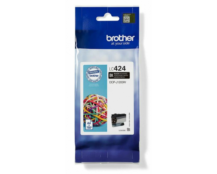 TINTA BROTHER LC424BK NEGRO