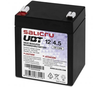 pul liTension nominal V 12 li liCantidad de celdas 6 li liCapacidad nominal a 25ºC li li20 horas 45 Ah023 A 105 V li li10 hora