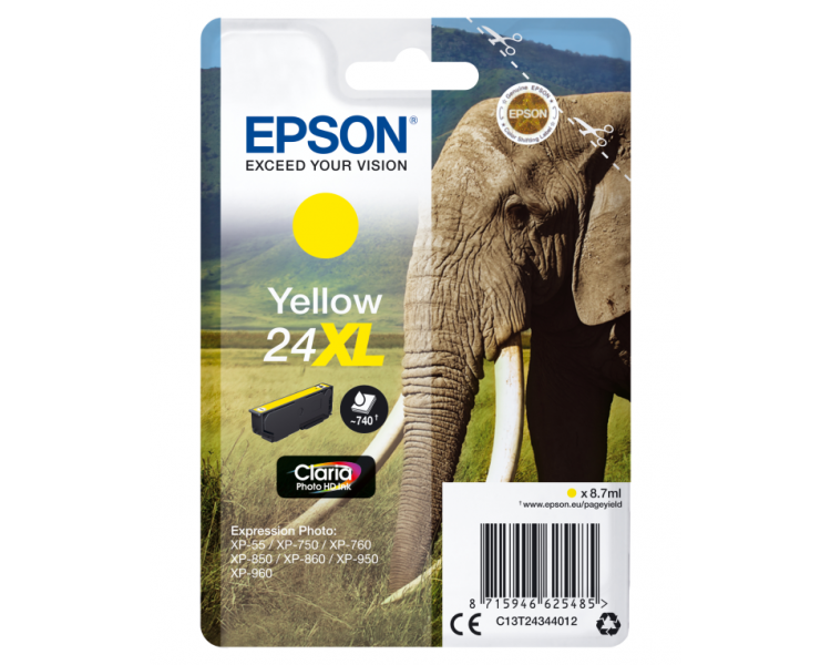 TINTA EPSON 24XL AMARILLO