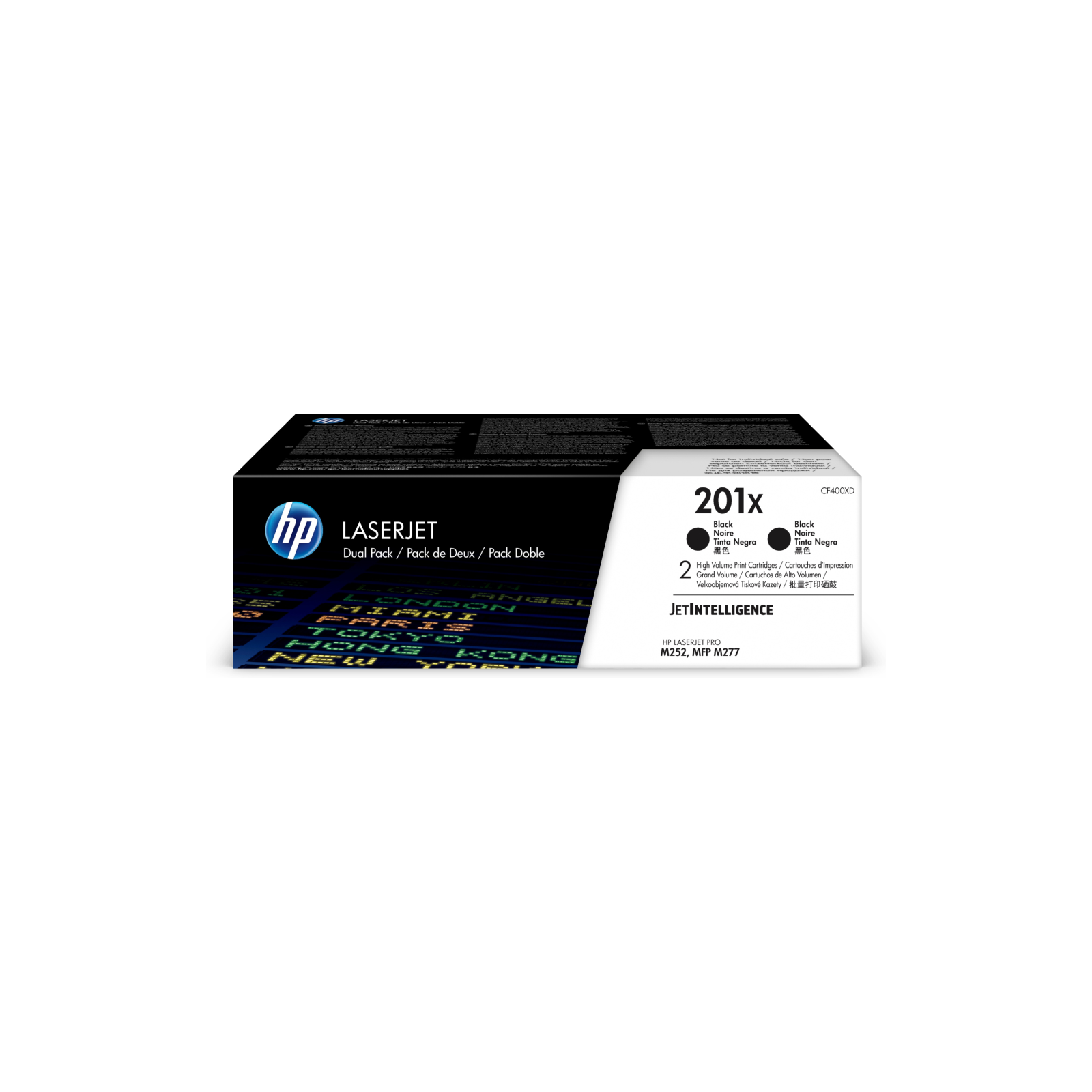 TONER HP 201X PACK AHORRO NEGRO X 2