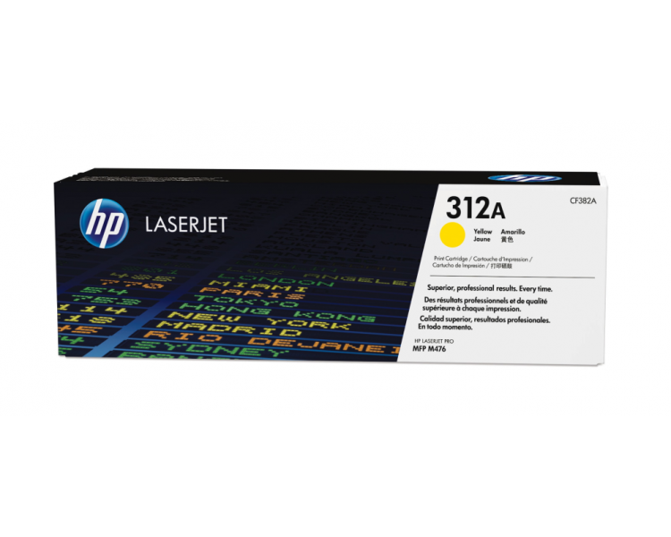 TONER HP 312A AMARILLO