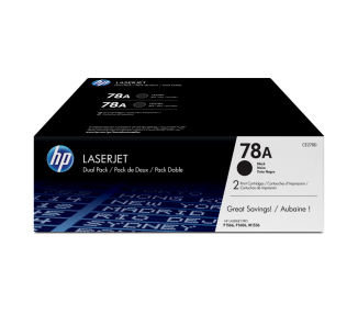 TONER HP 78A PACK AHORRO NEGRO X 2