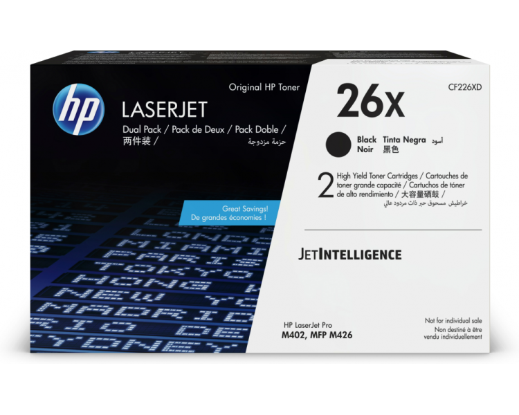 TONER HP 26X NEGRO