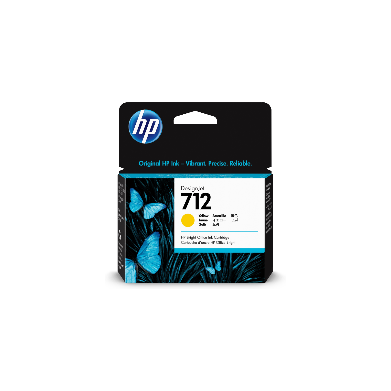 TINTA HP 712 AMARILLO