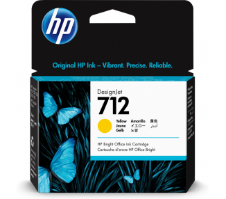 TINTA HP 712 AMARILLO