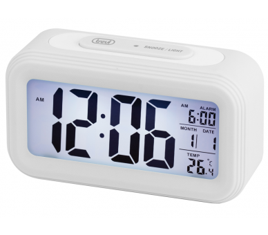 RELOJ DIGITAL CON ALARMA Y TERMoMETRO TREVI SL 3068 S BLANCO