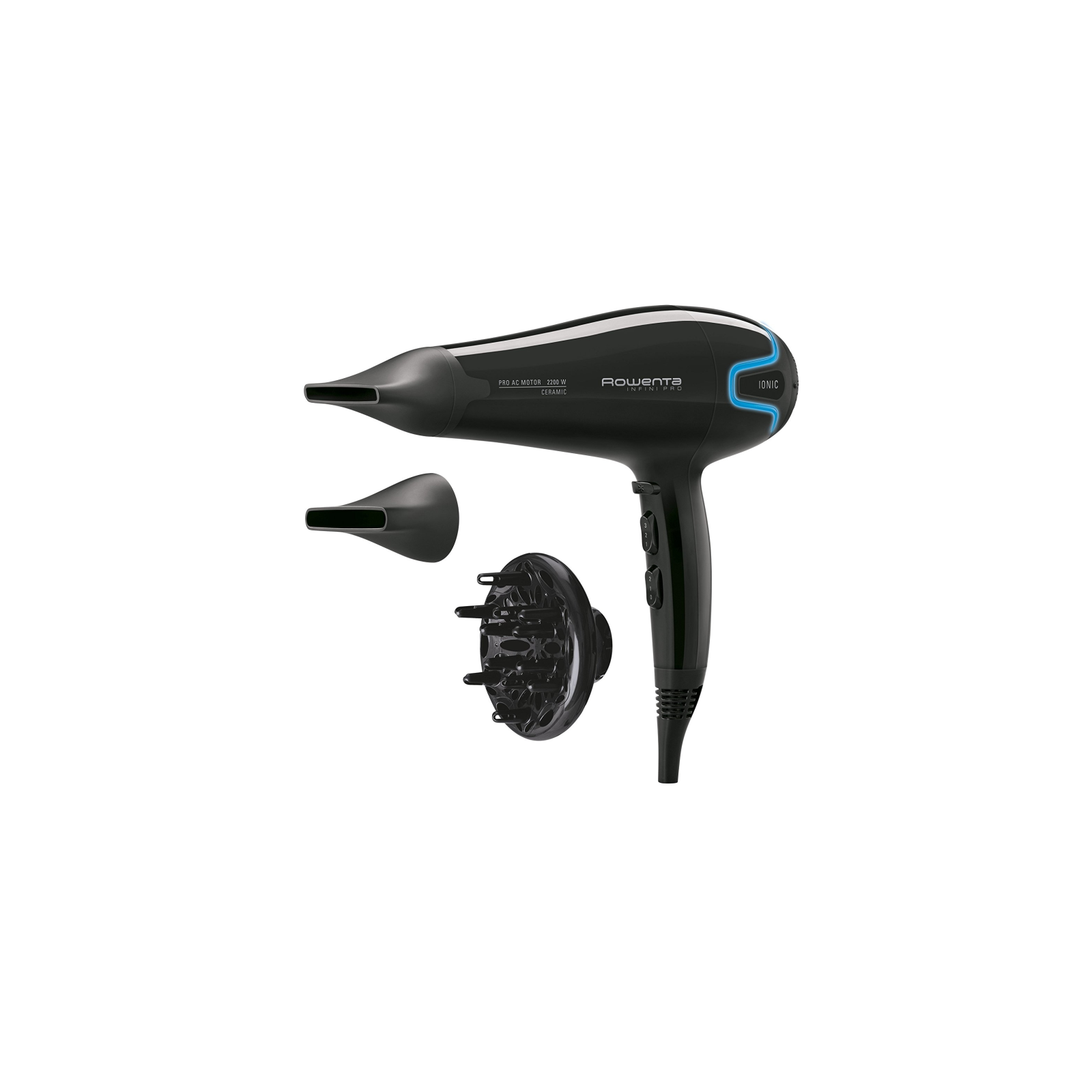 SECADOR DE PELO ROWENTA CV8730E0 NEGRO 2200W