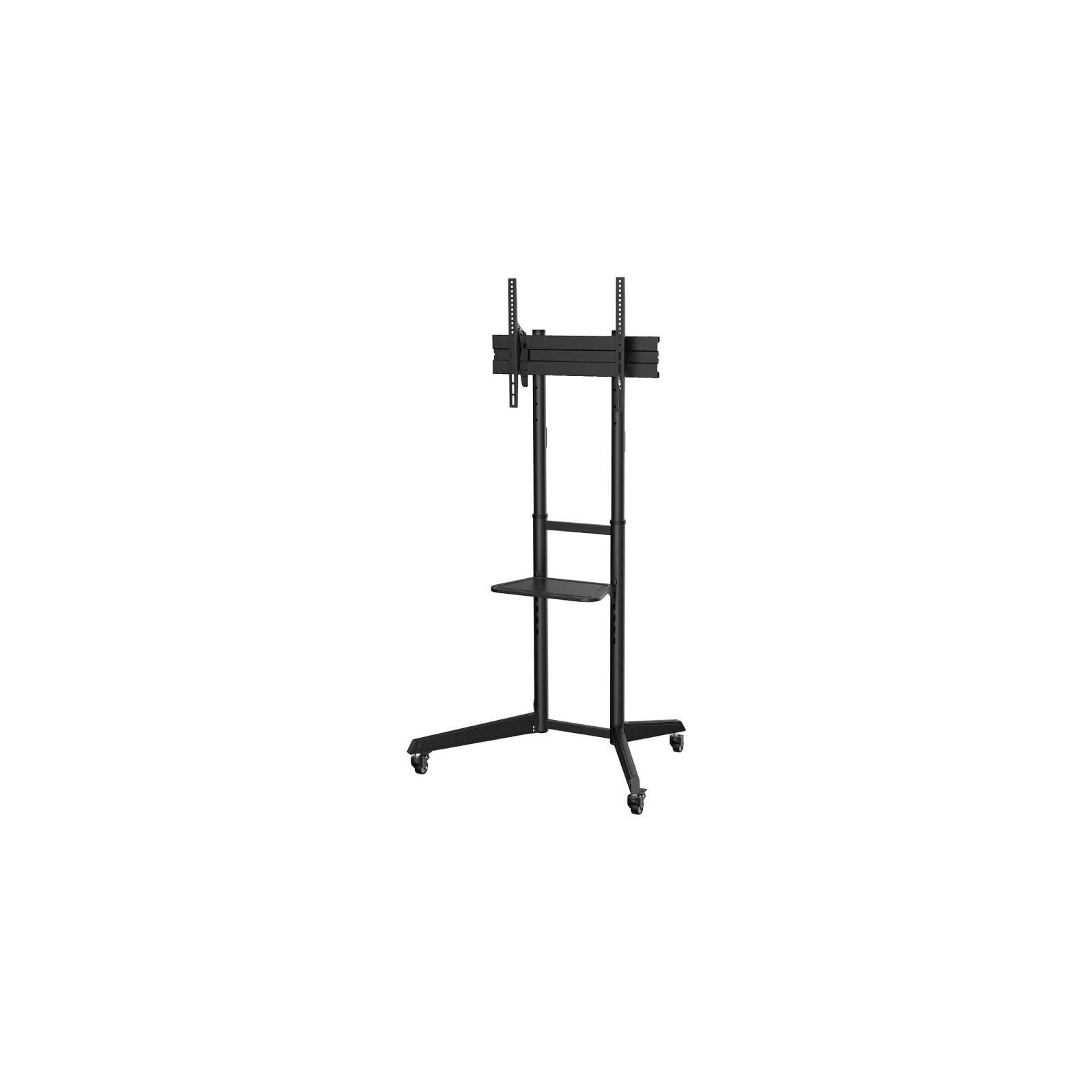 h2AISENS SOPORTE DE SUELO ECO CON RUEDA BANDEJA PARA DVD PARA MONITOR TV 50KG DE 37 70 NEGRO h2divbr divdivbr divh2Especificaci