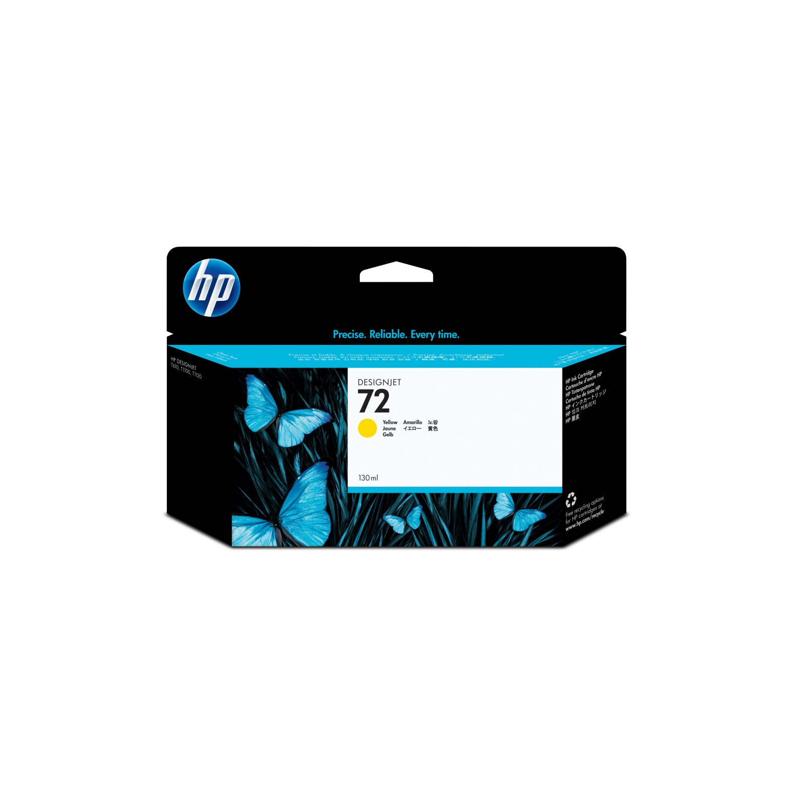 TINTA HP 72 AMARILLO