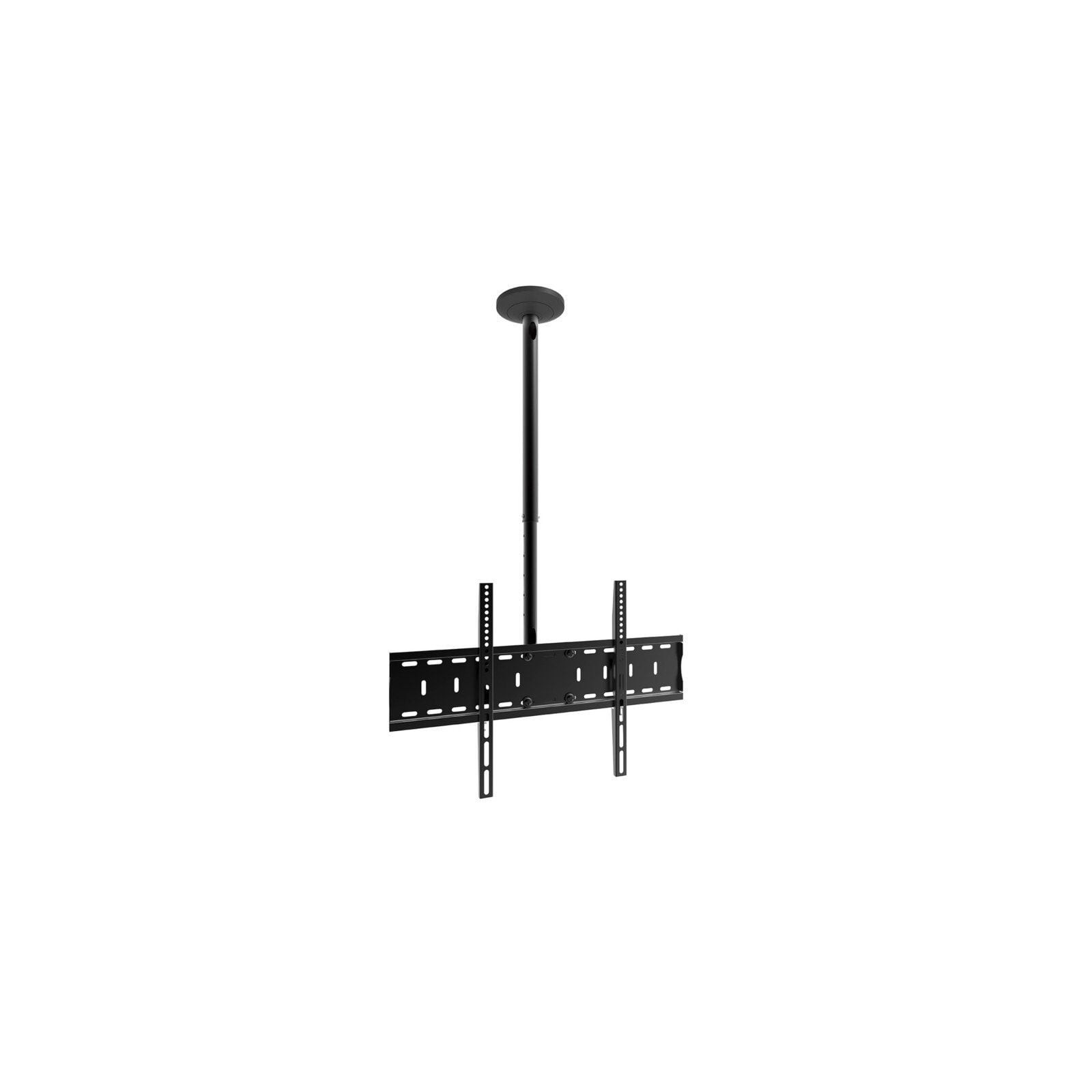 ppSoporte de techo fijo para TV ppAdecuado para sujetar televisores de 32 a 70 ppPermite variar la altura de vision de 600 a 85