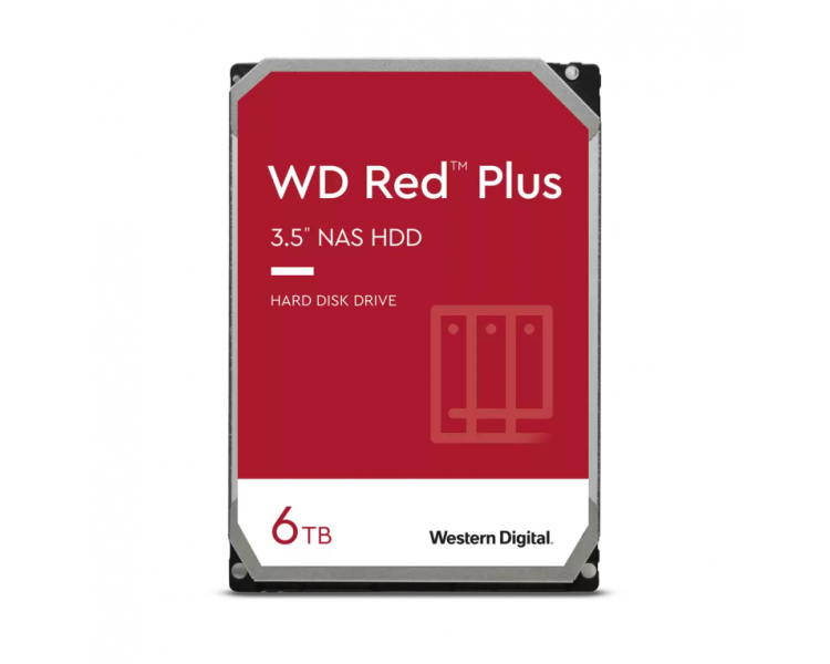 DISCO DURO WD RED PLUS 6TB SATA