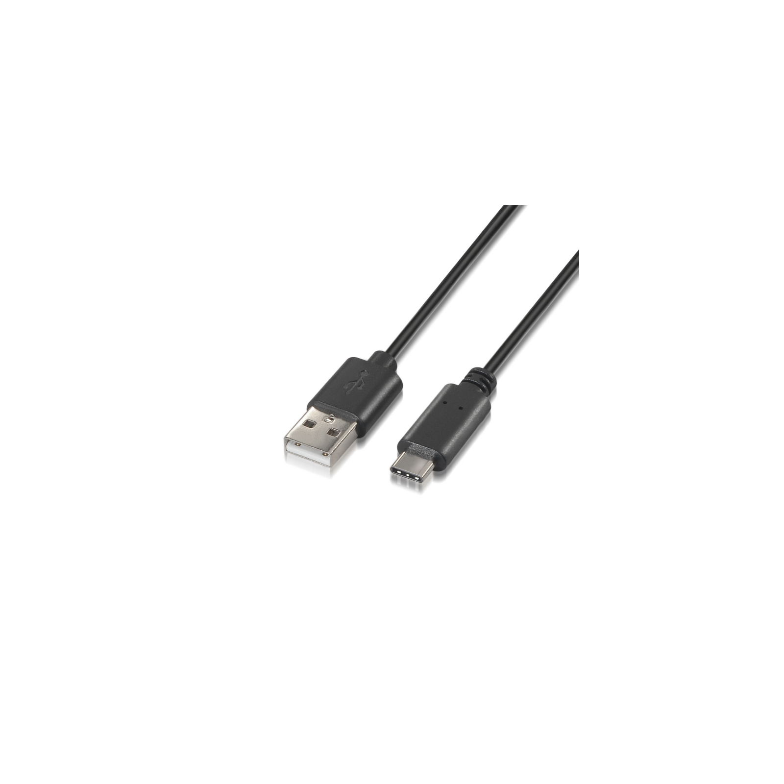 CABLE AISENS USB 20 3A TIPO USB C M A M NEGRO 20M