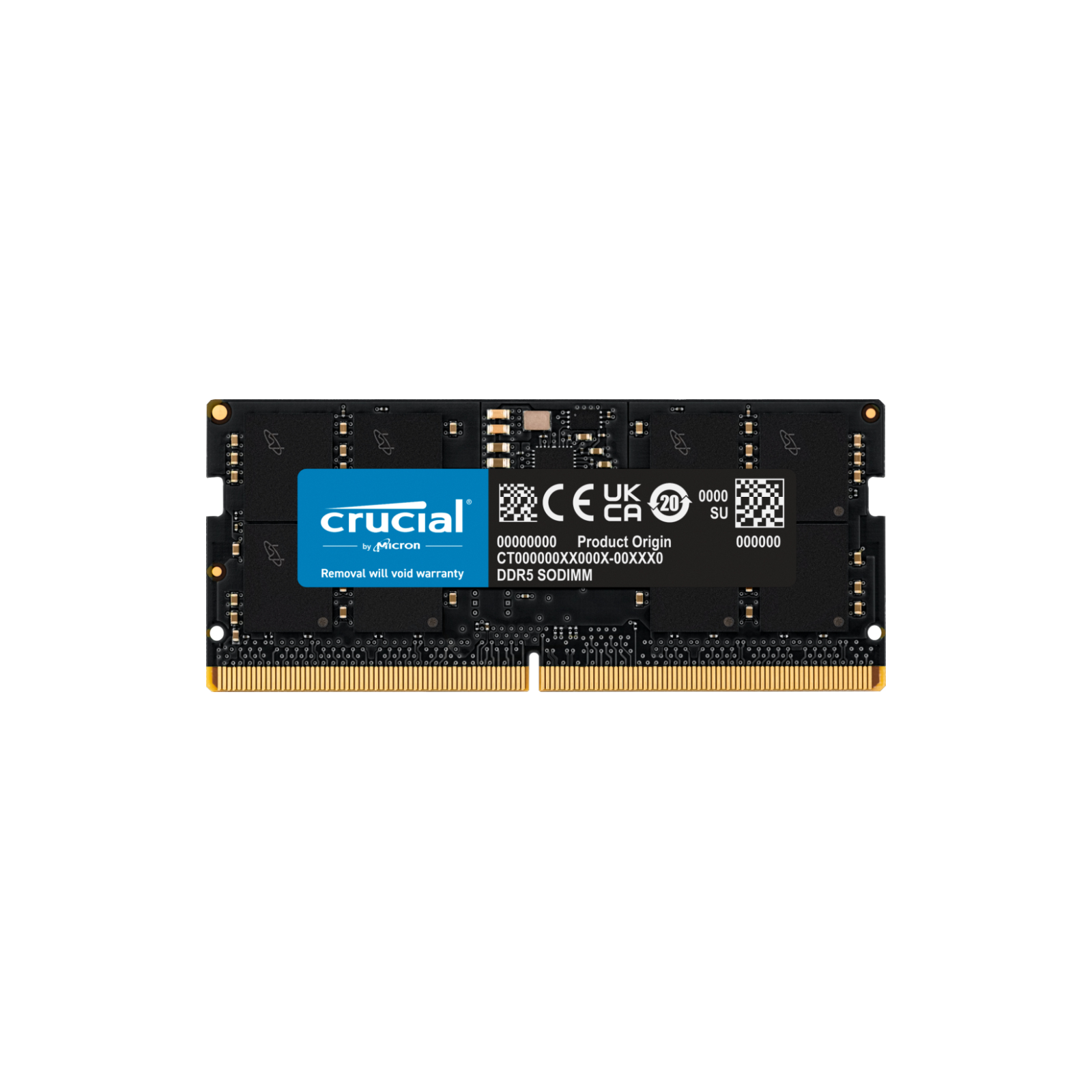 DDR5 SODIMM CRUCIAL 16GB 4800