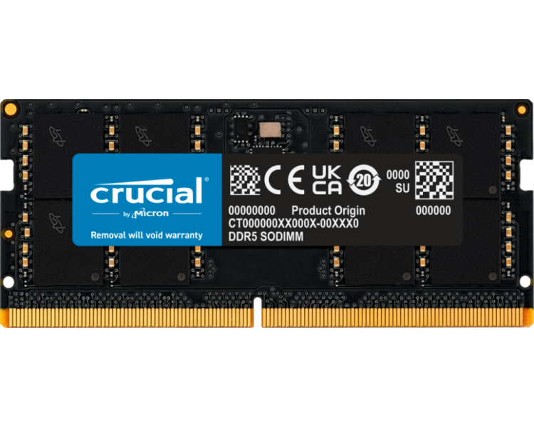 DDR5 SODIMM CRUCIAL 32GB 4800