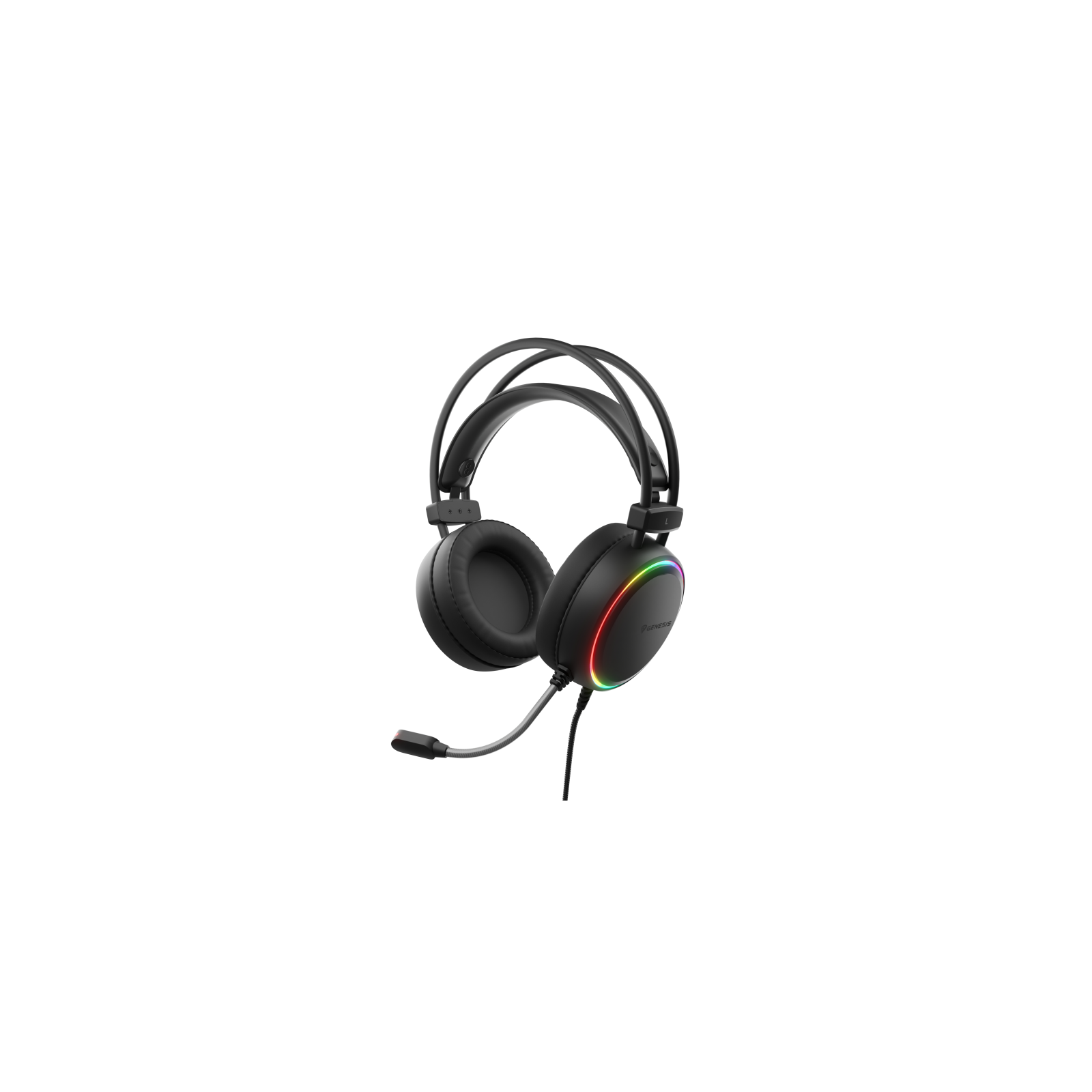 AURICULARES GAMING GENESIS NEON 613 20 RGB NEGROS