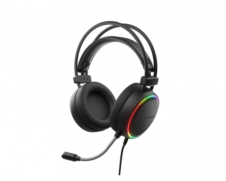 AURICULARES GAMING GENESIS NEON 613 20 RGB NEGROS