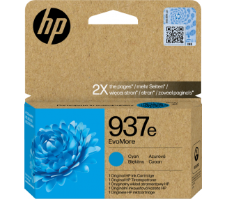 CARTUCHO DE TINTA HP 937E CIAN OFFICEJET PRO 9110B 9120