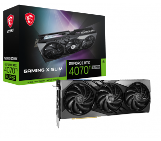 TARJETA GRAFICA MSI RTX 4070TI SUPER 16GB GAMING X SLI