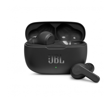 AURICULARES BLUETOOTH JBL WAVE 200TWS CON MICRO NEGRO