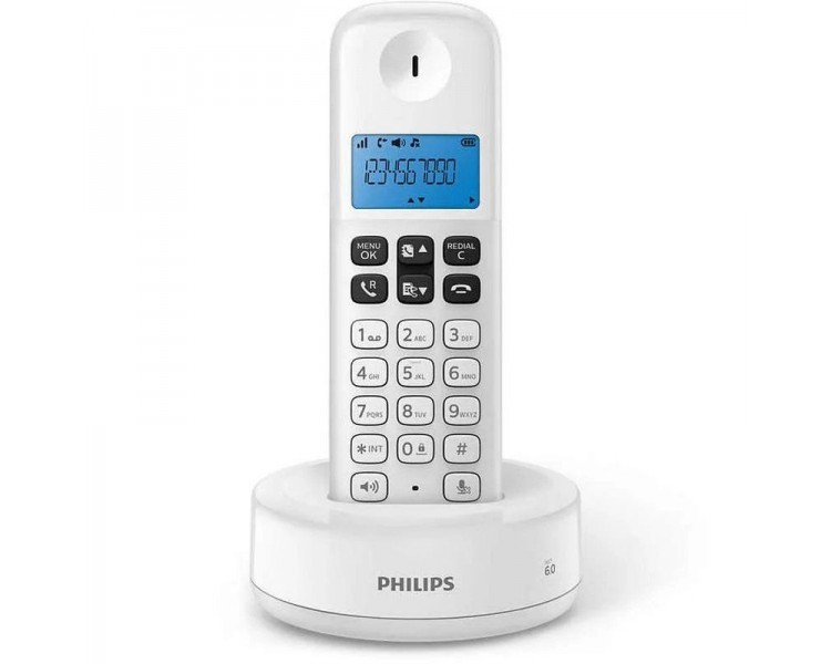 ph2Manten la sencillez h2pEl telefono inalambrico D161 de Philips ofrece funciones esenciales en un diseno nuevo y atractivo Co