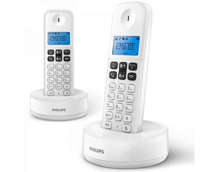 ph2Manten la sencillez h2pEl telefono inalambrico D161 de Philips ofrece funciones esenciales en un diseno nuevo y atractivo Co