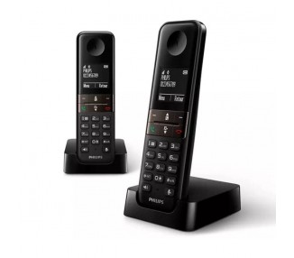 ph2Elegancia inteligente h2Con un diseno moderno y un acabado de maxima calidad este telefono inalambrico exquisitamente estili