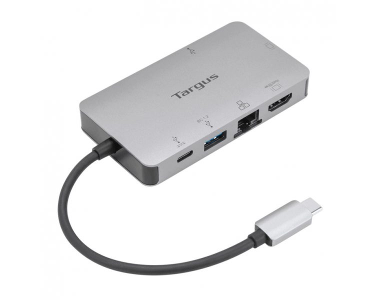 DOCKING STATION TARGUS TIPO C A 1x HDMI 1x VGA 1x USB A 1x TIPO C PLATA