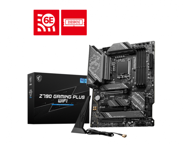 PLACA BASE MSI Z790 GAMING PLUS WIFI 1700 ATX 4XDDR5