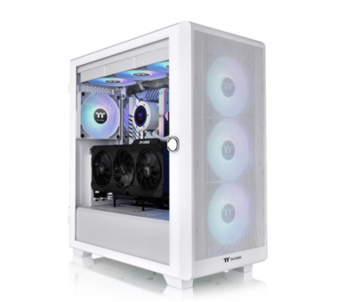 CAJA THERMALTAKE S250 TG ATX 2XUSBA 32 ARGB SIN FUENTE BLANCO