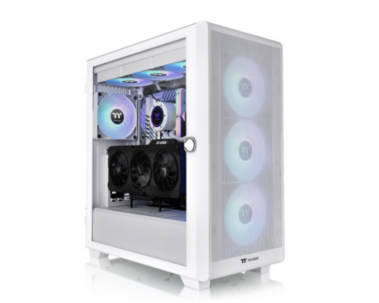 CAJA THERMALTAKE S250 TG ATX 2XUSBA 32 ARGB SIN FUENTE BLANCO