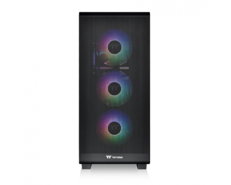 CAJA THERMALTAKE S250 TG ATX 2XUSBA 32 ARGB SIN FUENTE NEGRO