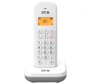 ph2SPC KEOPS h2pTelefono fijo inalambrico con pantalla iluminada y comodo teclado Incorpora identificacion de llamadas compatib