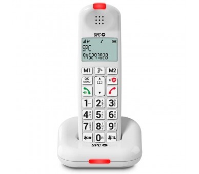 ph2SPC COMFORT KAIRO h2pTelefono inalambrico ideal para personas mayores Con 5 funciones antispam botones grandes pantalla y te