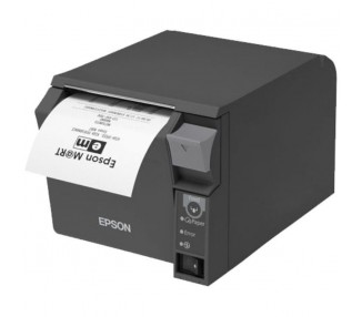 ph2Impresora de ticket termica Epson TM T70II Conexion USB Ethernet Color Negro h2pLa TM T70II es una impresora termica fiable 