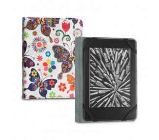 FUNDA TABLET SUBBLIM CLEVER EBOOK CASE 6 MARIPOSAS