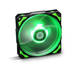 VENTILADOR CAJA NOX HUMMER H FAN LED 120MM NEGRO LED VERDE