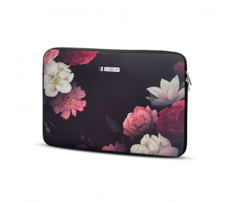 FUNDA PORTATIL SUBBLIM TRENDY SLEEVE NEO FLOWERS 133 14