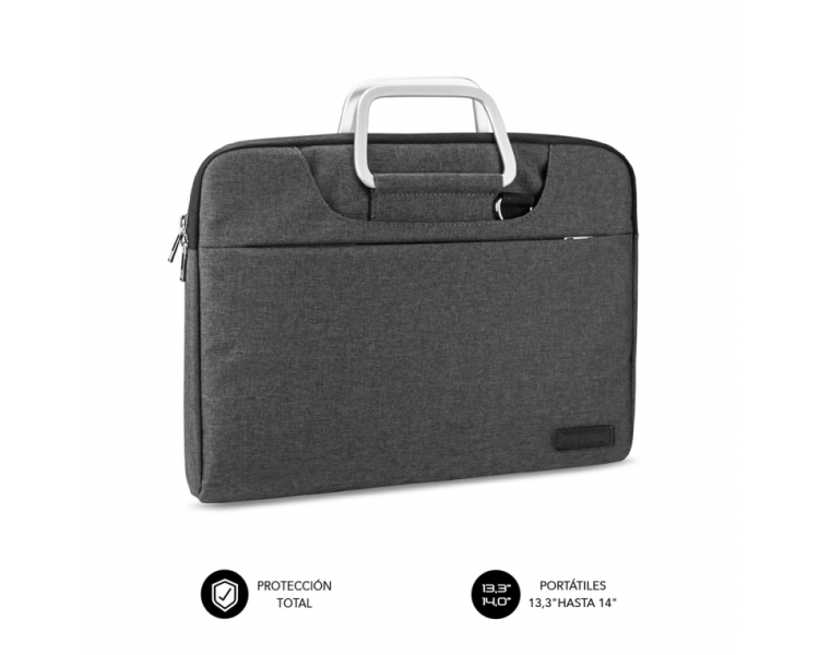 FUNDA PORTATIL SUBBLIM BUSINESS LAPTOP SLEEVE 133 14 GREY