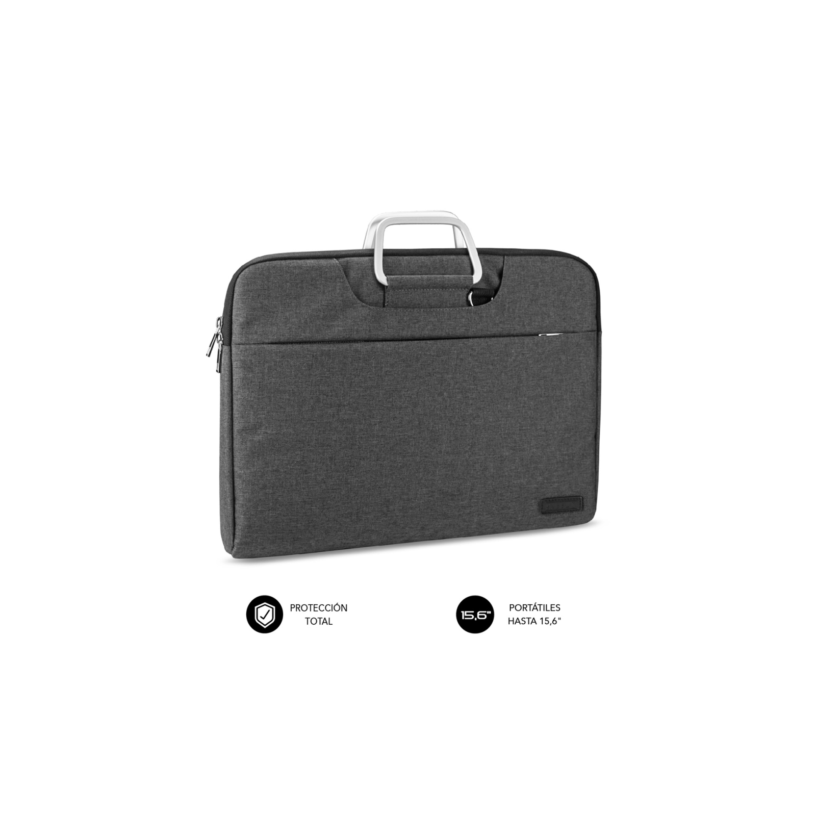 FUNDA PORTATIL SUBBLIM BUSINESS LAPTOP SLEEVE 156 GREY