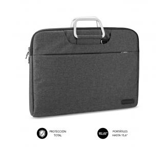 FUNDA PORTATIL SUBBLIM BUSINESS LAPTOP SLEEVE 156 GREY