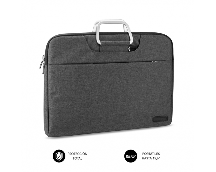 FUNDA PORTATIL SUBBLIM BUSINESS LAPTOP SLEEVE 156 GREY