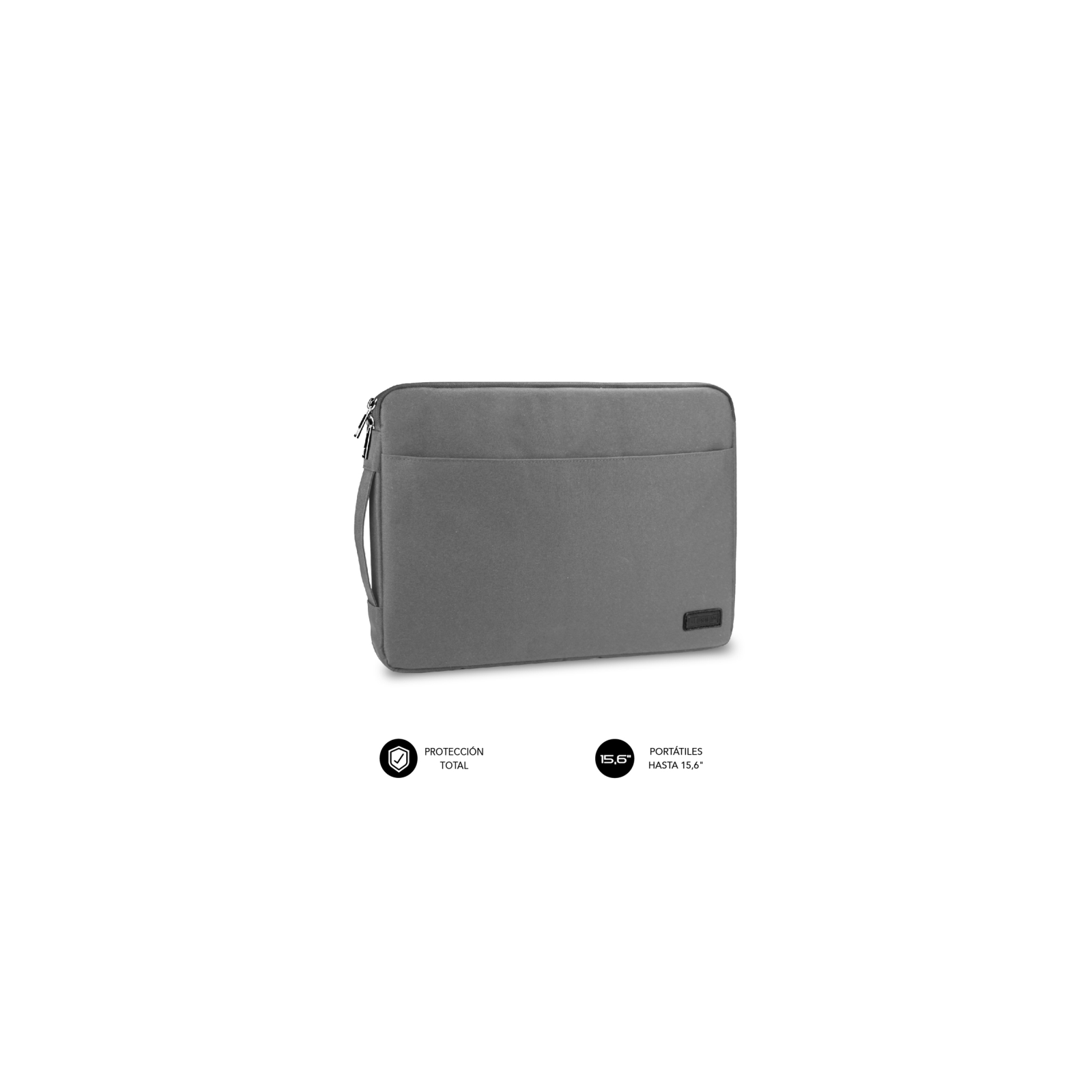 FUNDA PORTATIL SUBBLIM URBAN LAPTOP SLEEVE 156 GREY