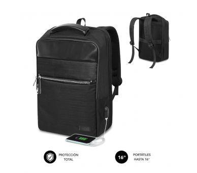 MOCHILA SUBBLIM BUSINESS V2 AP BACKPACK 16 BLACK