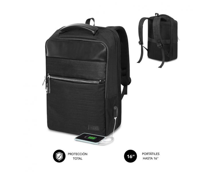 MOCHILA SUBBLIM BUSINESS V2 AP BACKPACK 16 BLACK